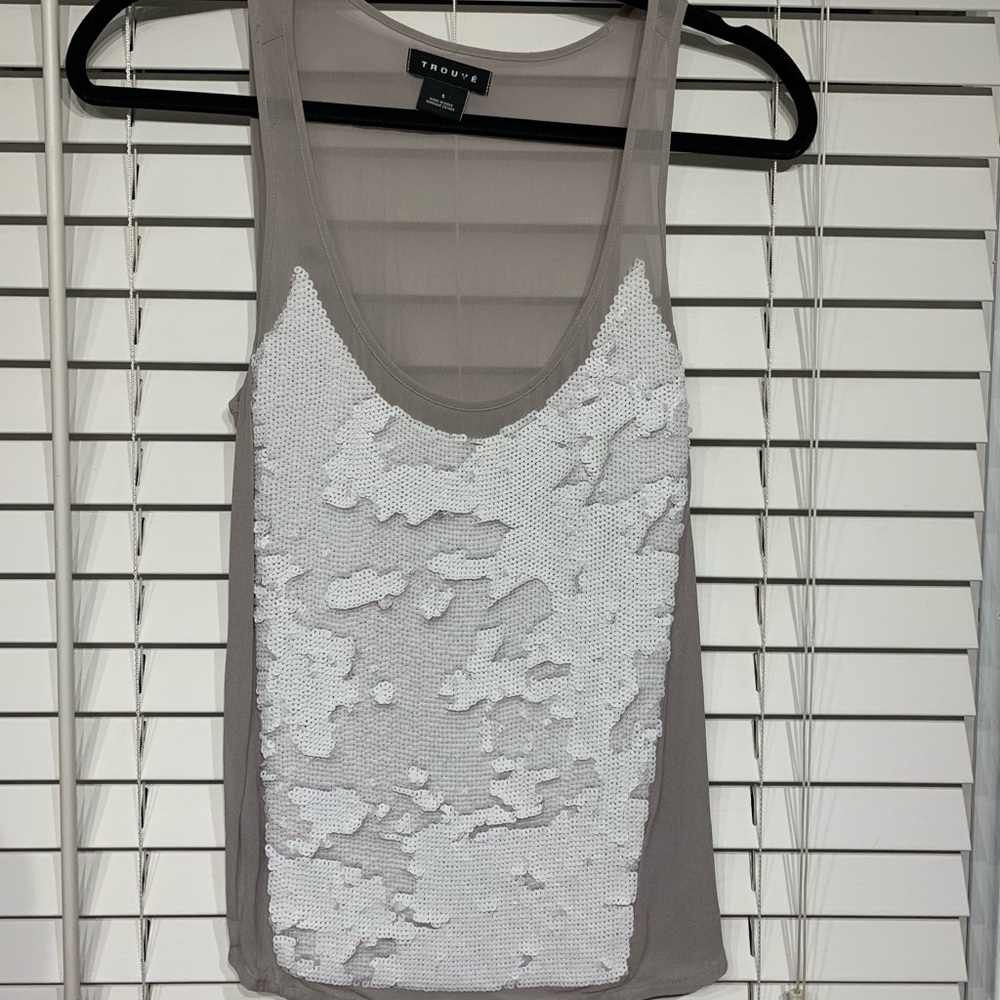 Trouve Sequin Tank